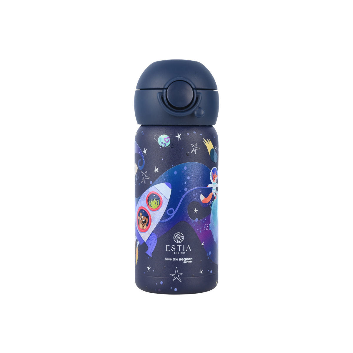 Estia | Θερμός Παιδικό Save the Agean 350ml Solar Jump