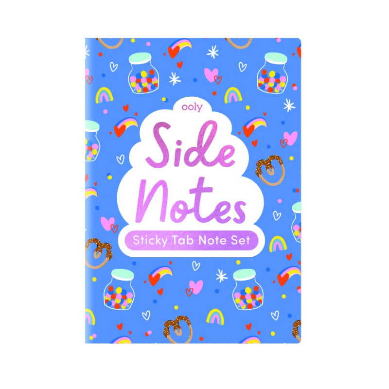OOLY | Side Notes Sticky Tab Note Pad - Happy Day