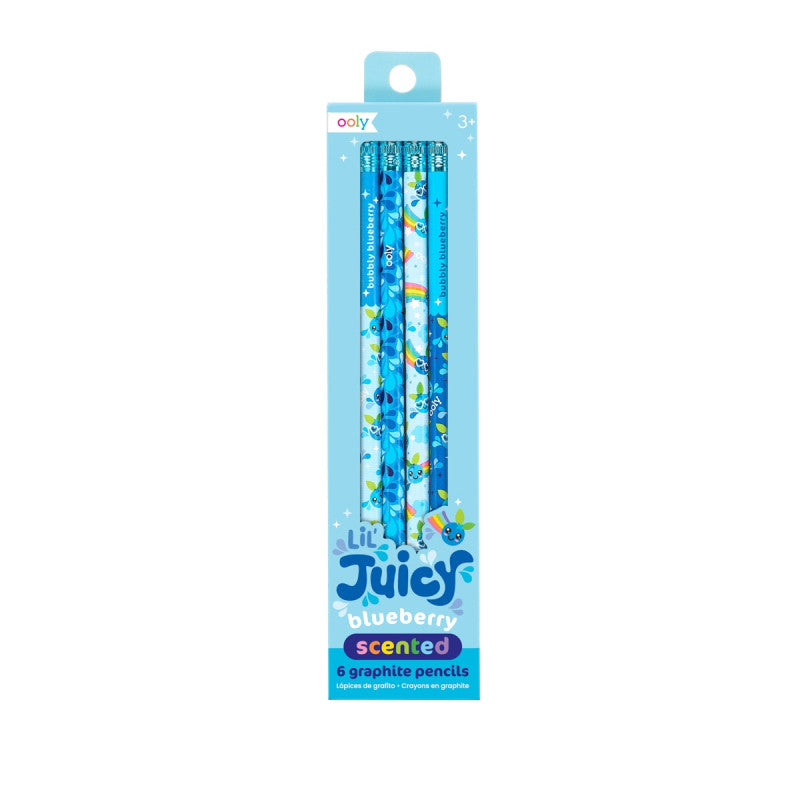OOLY | Μολύβια Lil-Juicy-Scented- Blueberry Set Of 6