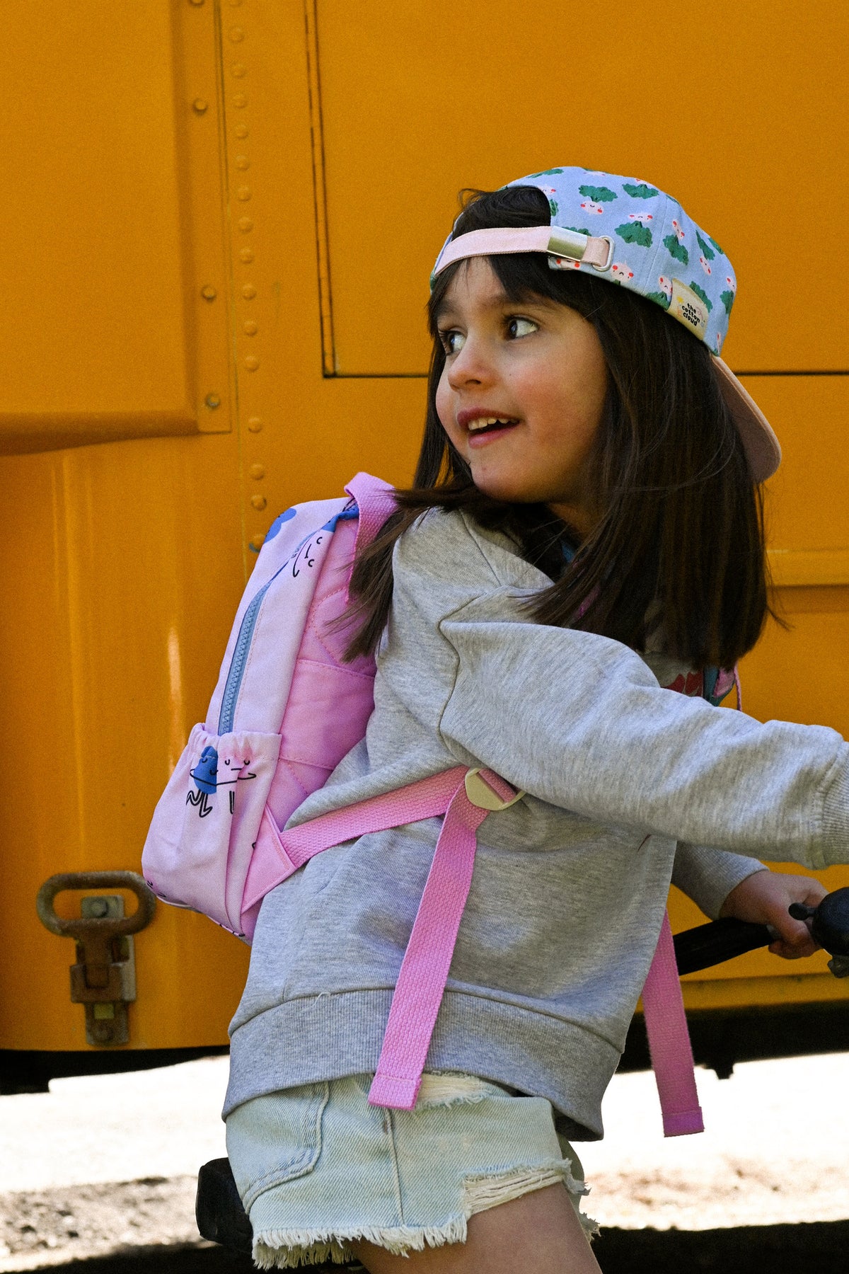 The Cotton Cloud | Backpack Dancing Hearts