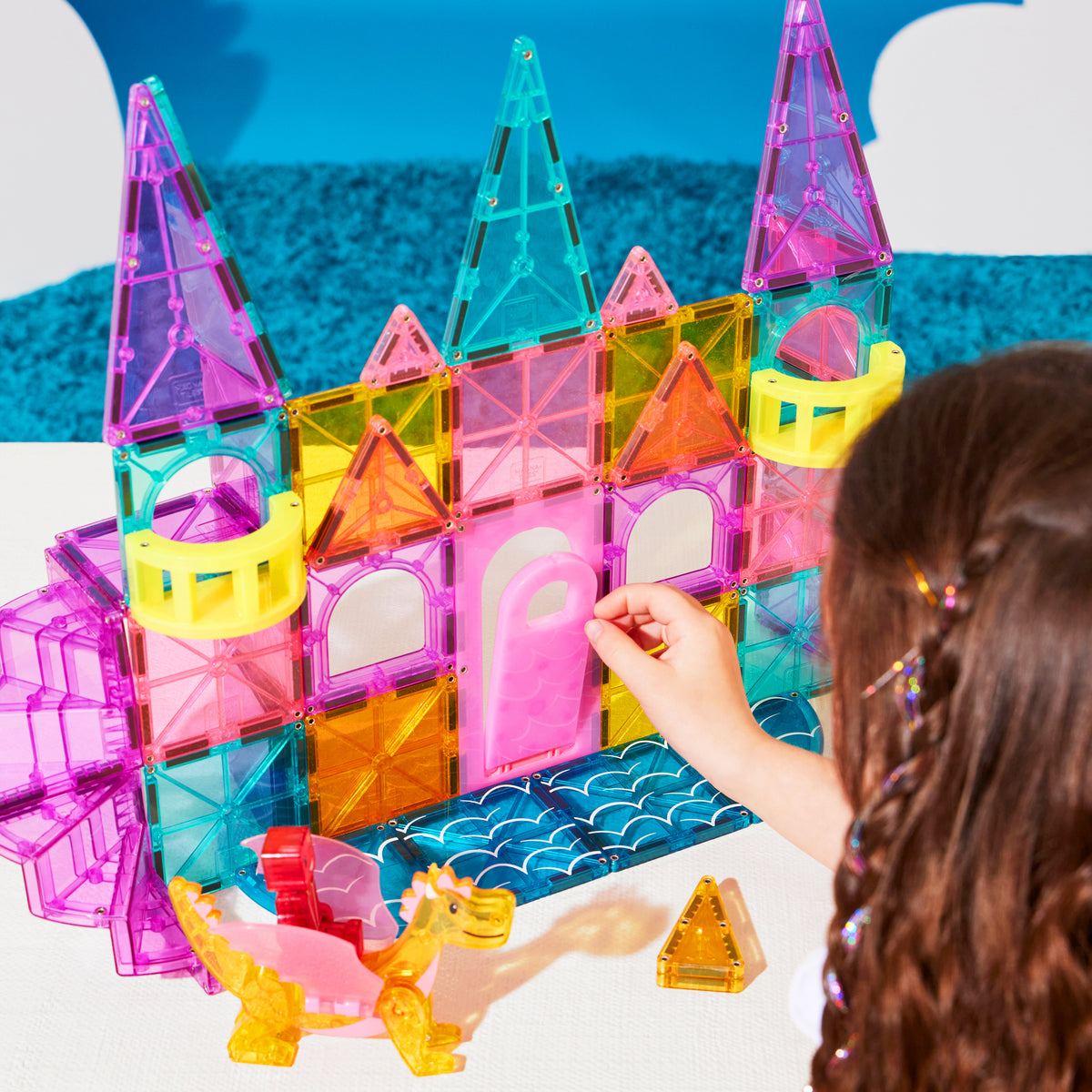Magna-Tiles | Μαγνητικά Πλακίδια Castle DLX 48-Piece Set