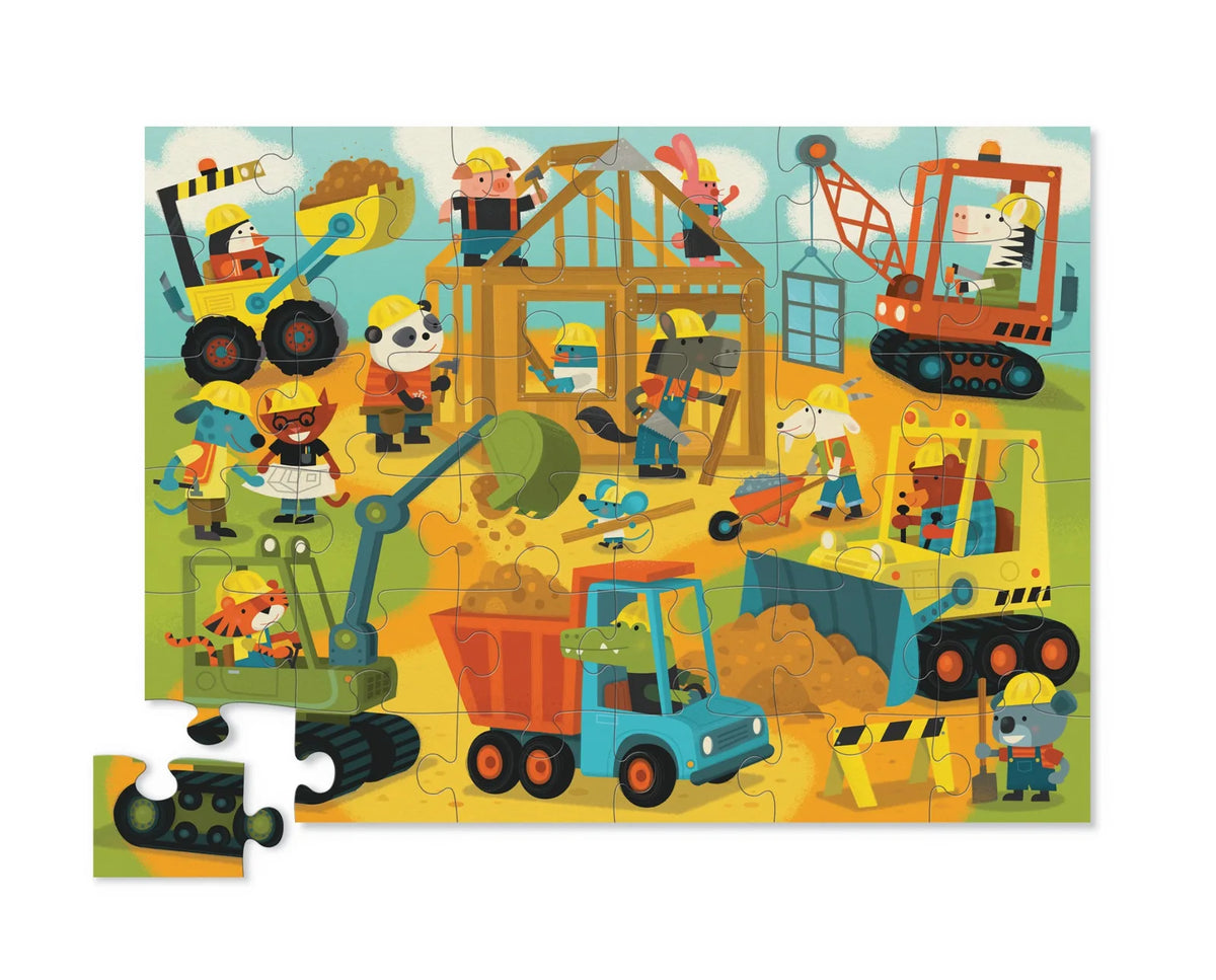 Crocodile Creek | Busy Builder Floor Puzzle