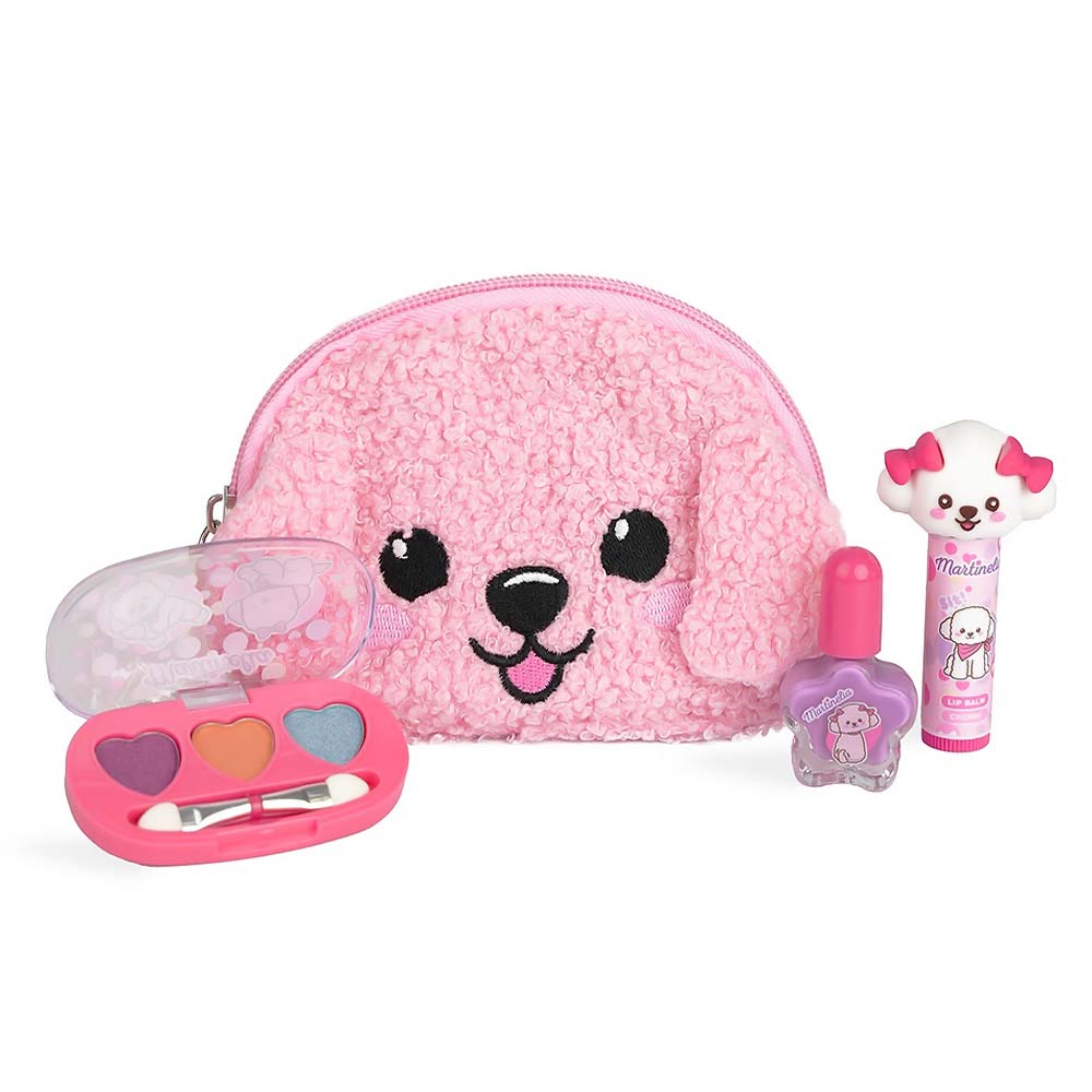 Martinelia | Puppies Fluffy Friends & Case Set Σετ Μακιγιάζ με Νεσεσεράκι