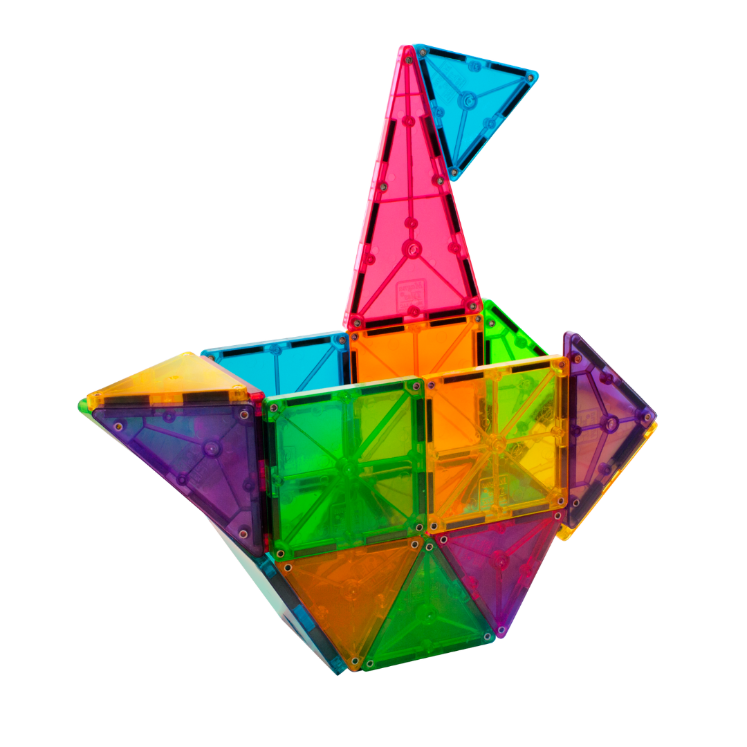 Magna-Tiles | Μαγνητικά Πλακίδια Clear Colors DX 32 Set