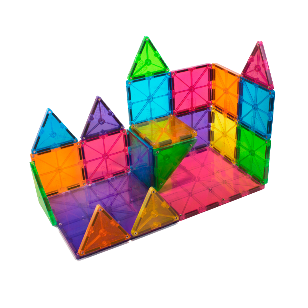 Magna-Tiles | Μαγνητικά Πλακίδια Clear Colors DX 32 Set