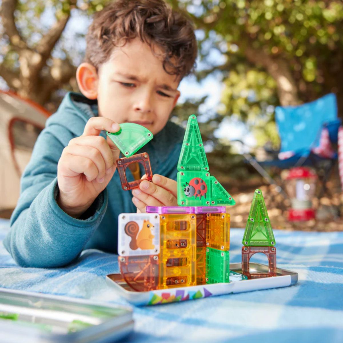 Magna-Tiles | Treehouse Travel 24 Τεμάχια