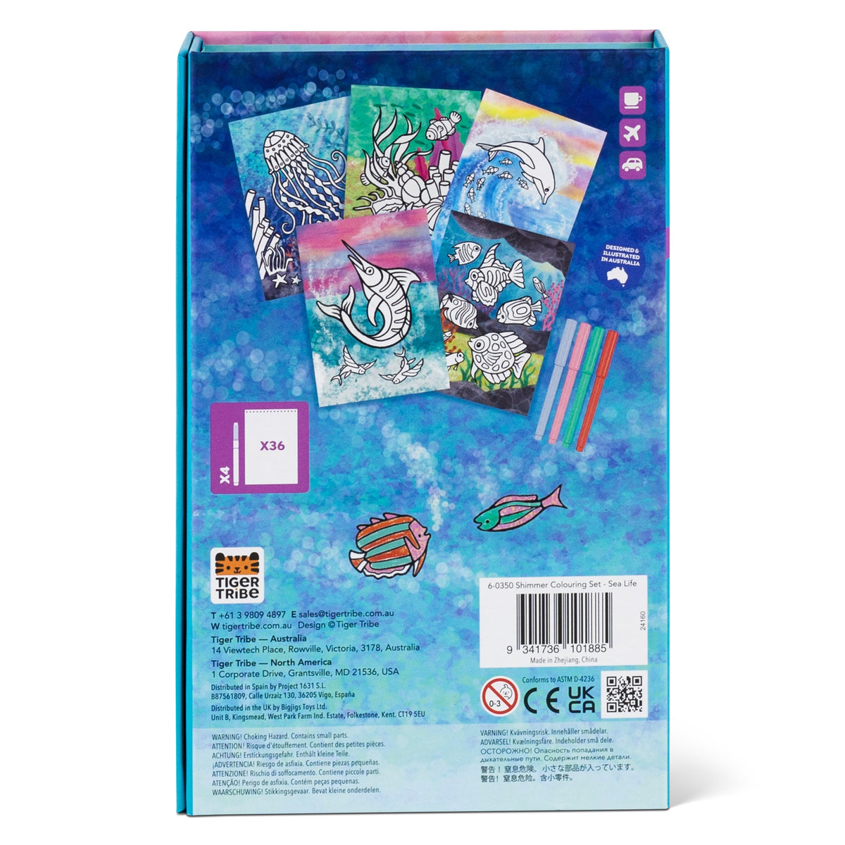 Tiger Tribe | Shimmer- Sea Life