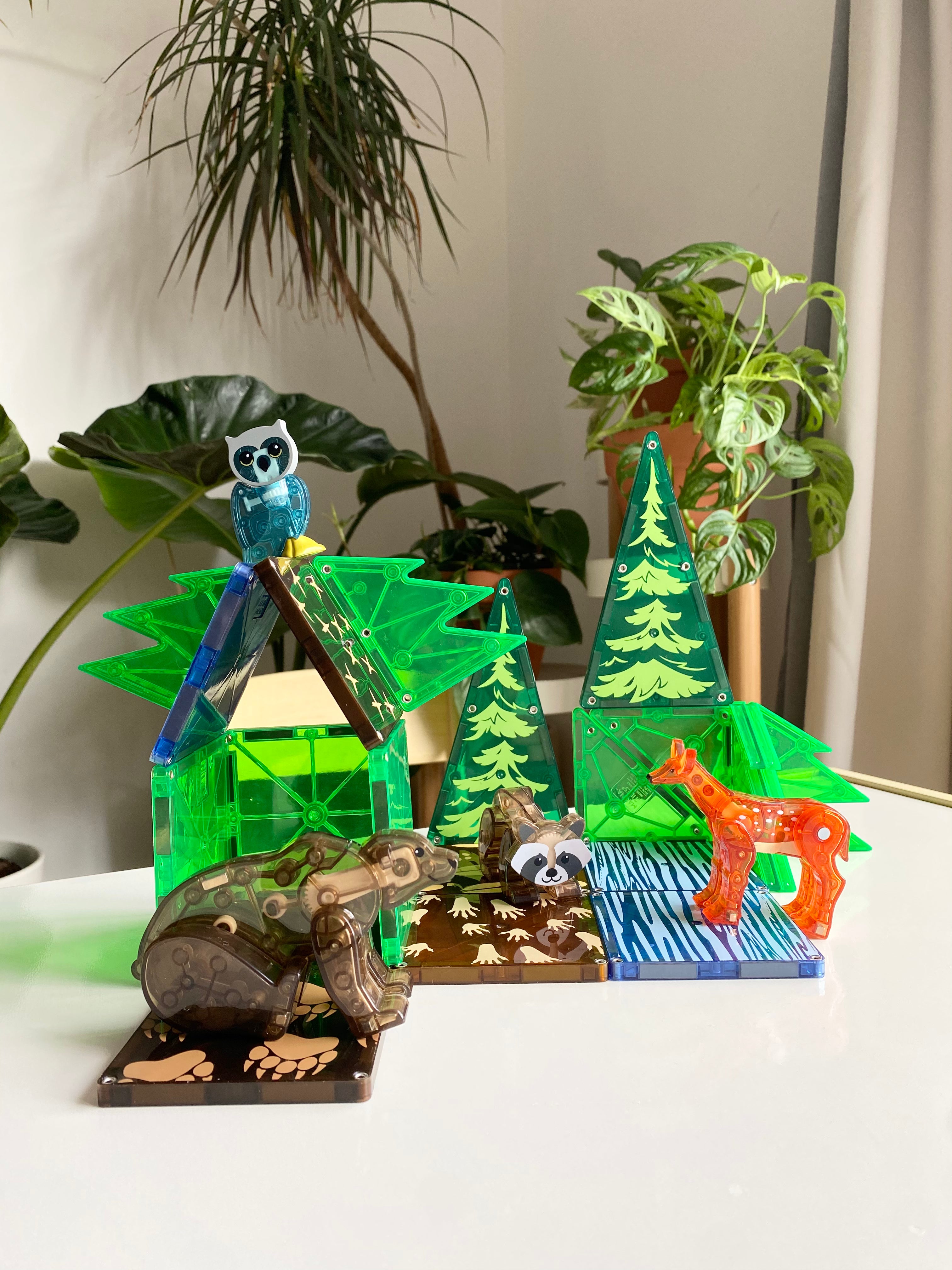 Magna-Tiles | Μαγνητικά Πλακίδια Forest Animals 25-Piece