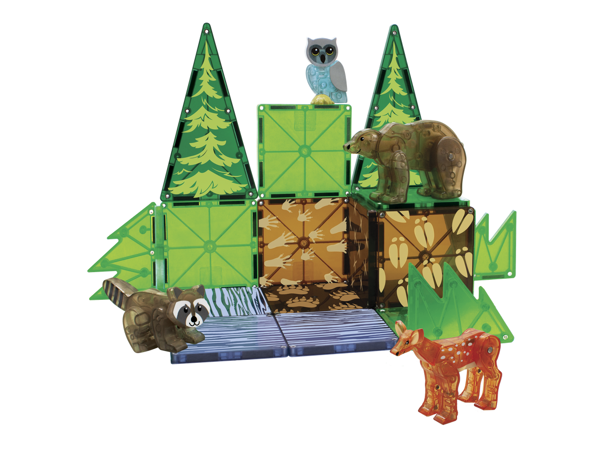 Magna-Tiles | Μαγνητικά Πλακίδια Forest Animals 25-Piece