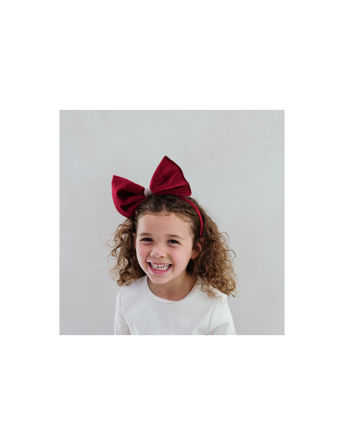 Mimi & Lula | Christmas Giant Velvet Bow Alice