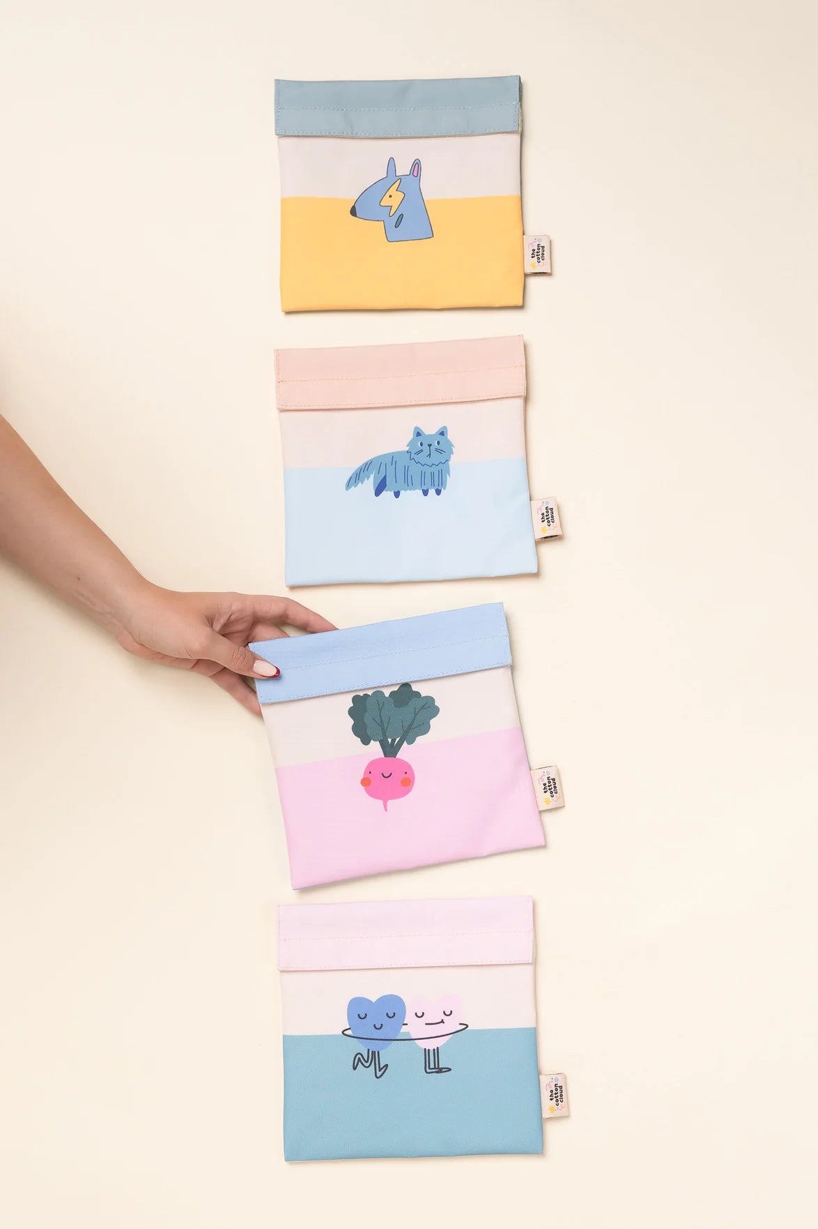 The Cotton Cloud | Sandwich Bag Funky Dog