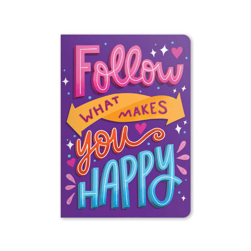 OOLY | Σημειωματάριο Follow what makes you happy
