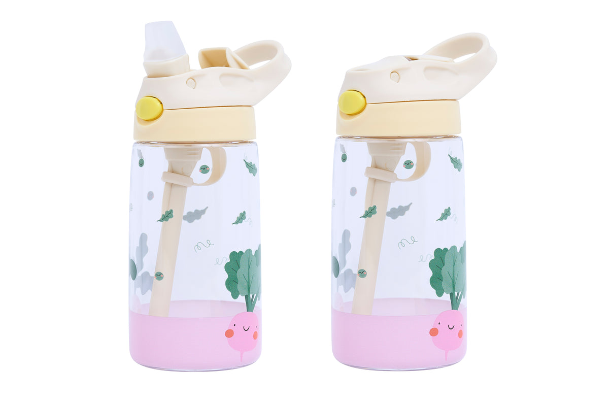 The Cotton Cloud | Tritan Bottle Dancing Hearts