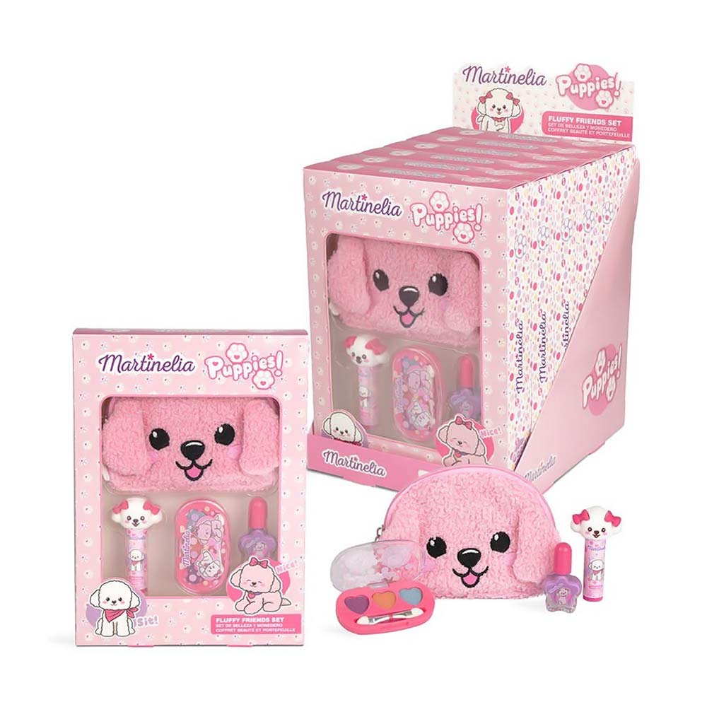 Martinelia |  Puppies Fluffy Friends & Case Set Σετ Μακιγιάζ με Νεσεσεράκι