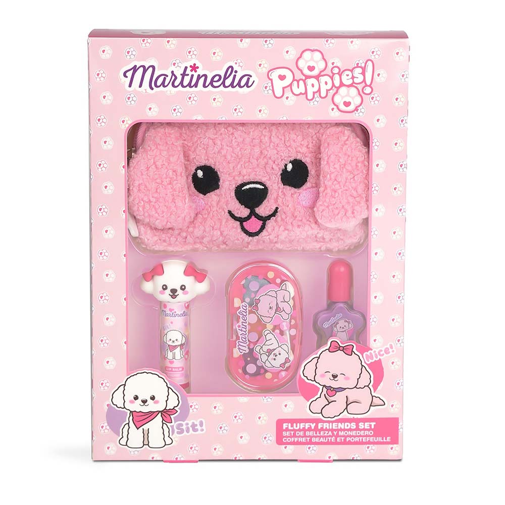 Martinelia |  Puppies Fluffy Friends & Case Set Σετ Μακιγιάζ με Νεσεσεράκι