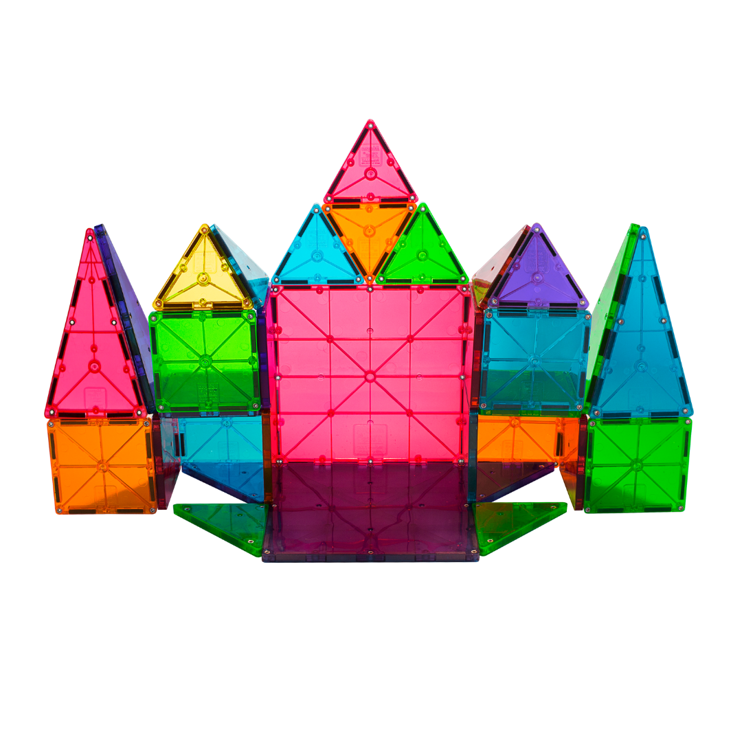 Magna-Tiles | Μαγνητικά Πλακίδια Clear Colors DX 32 Set